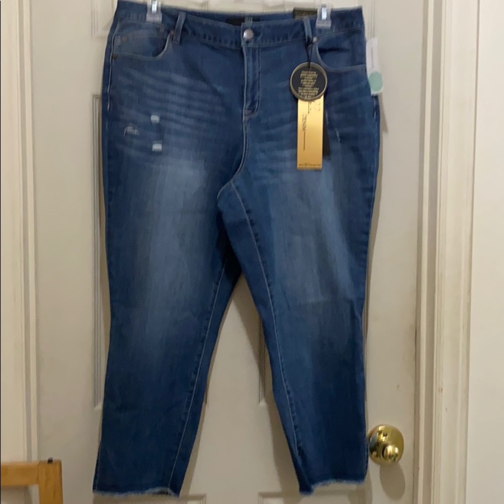 Denim Crop Skinny